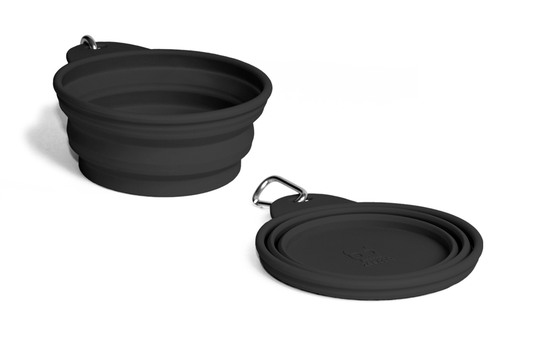 Black Go Bowl - Taşınabilir Su Kabı - Zee.Dog