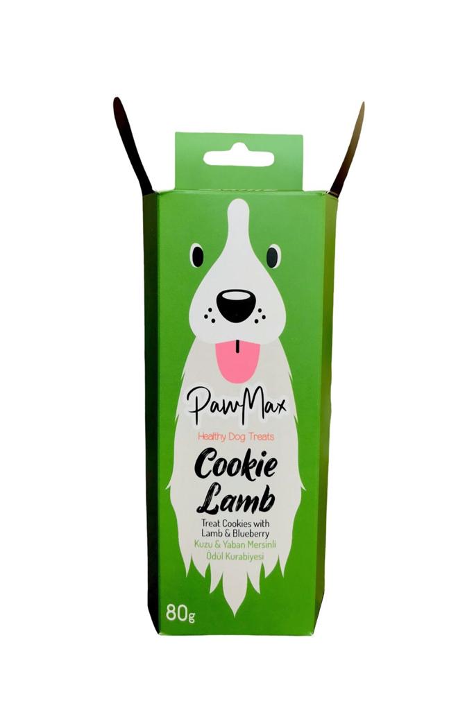 Paw Max Cookie Lamb - Kuzulu ve Yabanmersinli Köpek Kurabiyesi