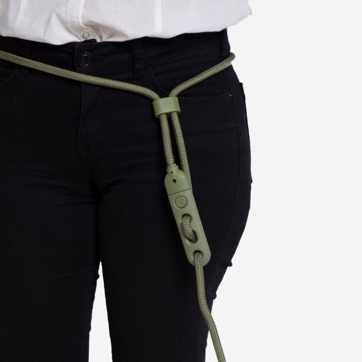 Army Green Handsfree Halat Gezdirme Tasması - Zee.Dog