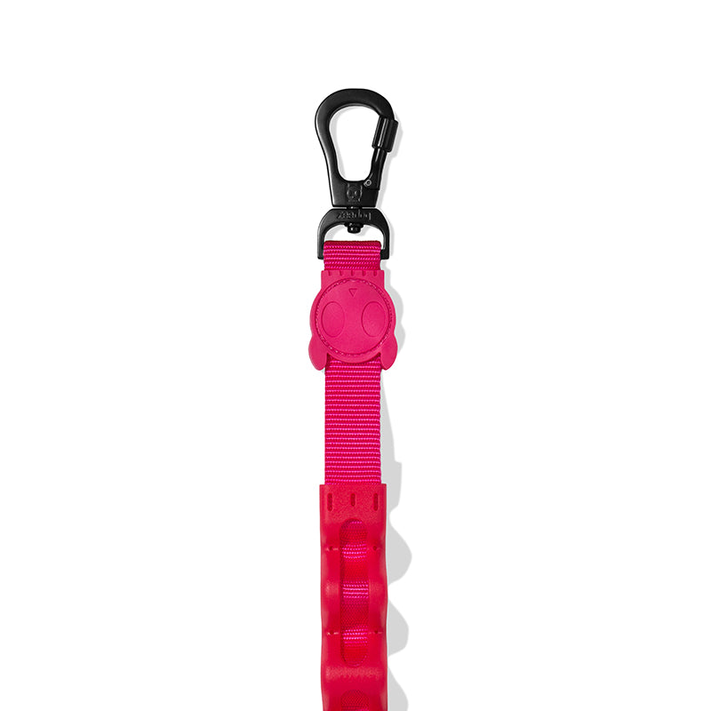 Pink LED Ruff Gezdirme Tasması - Zee.Dog