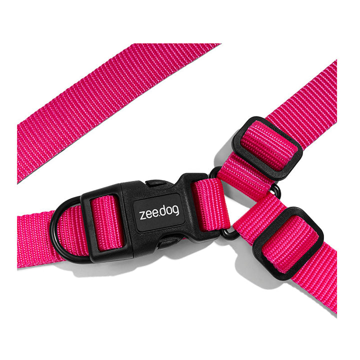 Pink LED Soft Walk Göğüs Tasması - Zee.Dog