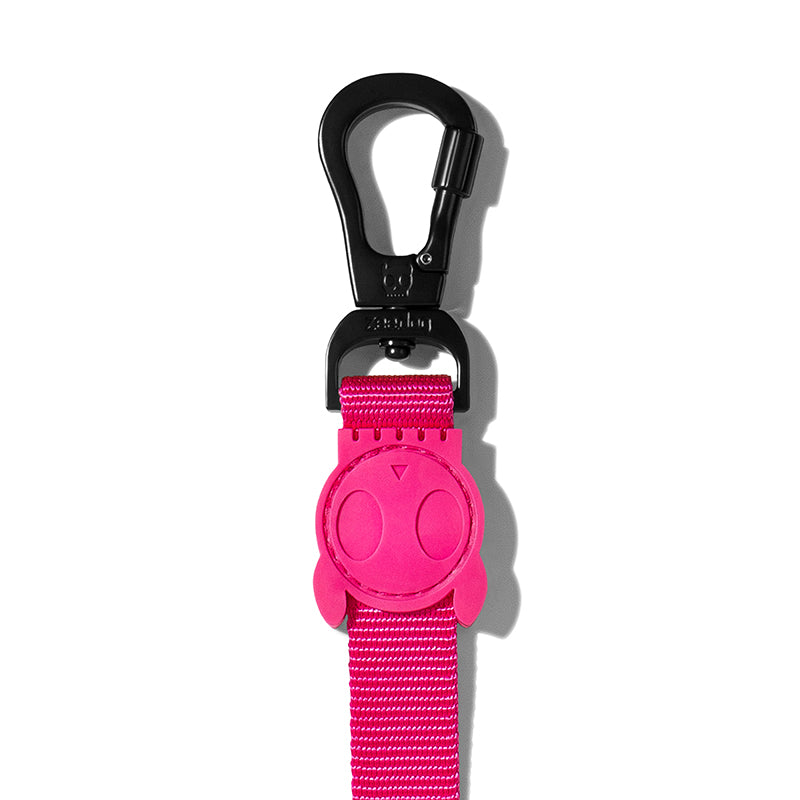 Pink LED Gezdirme Tasması - Zee.Dog