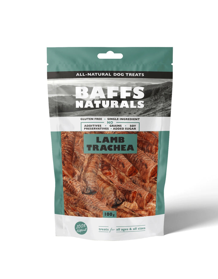 Baffs Naturals Lamb Trachea - Kuzu Gırtlak