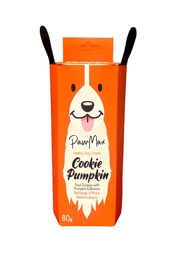 Paw Max Cookie Pumpkin - Balkabağı ve Muzlu Köpek Kurabiyesi